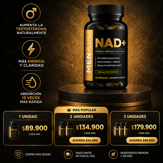 MENPLUS® - Potencia tu Testosterona