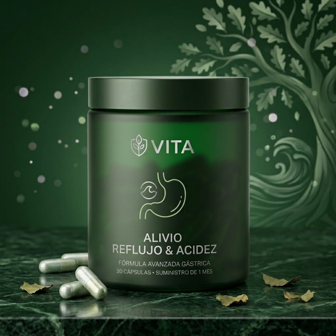 ALIVIA LA GASTRITIS, REFLUJO Y ACIDEZ