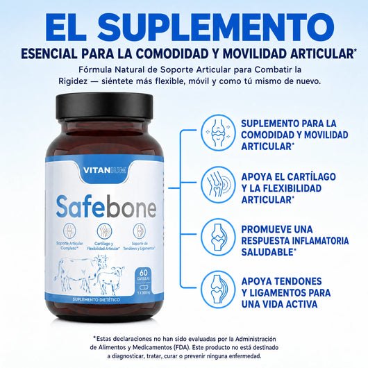 Safebone® — Alivia de forma natural la inflamación de articulaciones